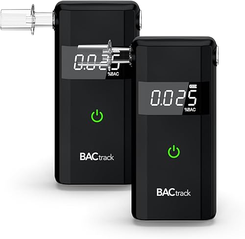 BACtrack Alcoholímetro Scout (paquete de 2)  Precisión de grado profesional  Probador portátil de alcohol en el aliento para uso personal y