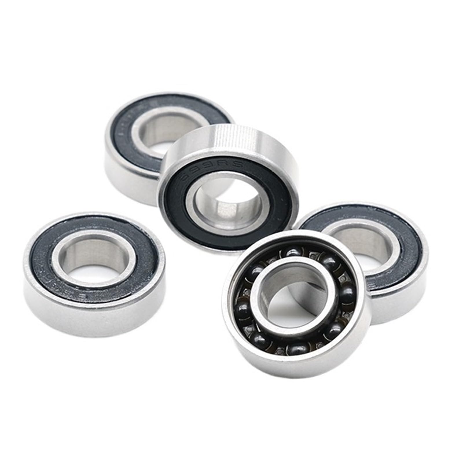 5 rodamientos cerámicos híbridos de Acero Inoxidable 699RS CB 9 x 20 6 mm for giroscopio Dedo