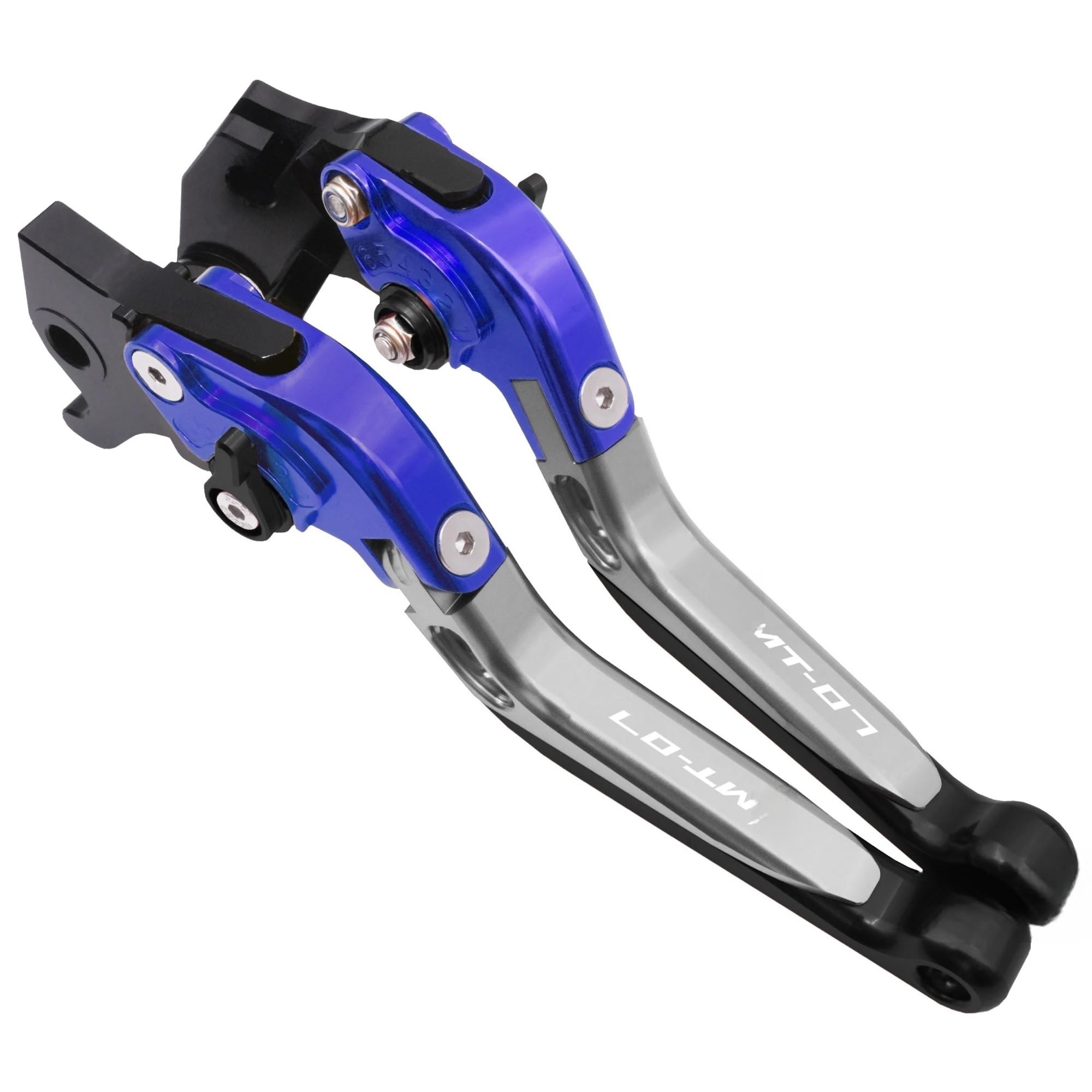 Dagmara Bu Ti Bk-Bk For Mt07 Brake Clutch Lever Motorcycle Adjustable Folding Levers Set For Mt-07 Fz-07 2014-2020