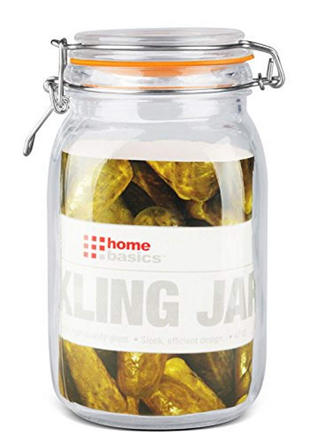 Home Basics GJ01373 Pickling Jar, Large