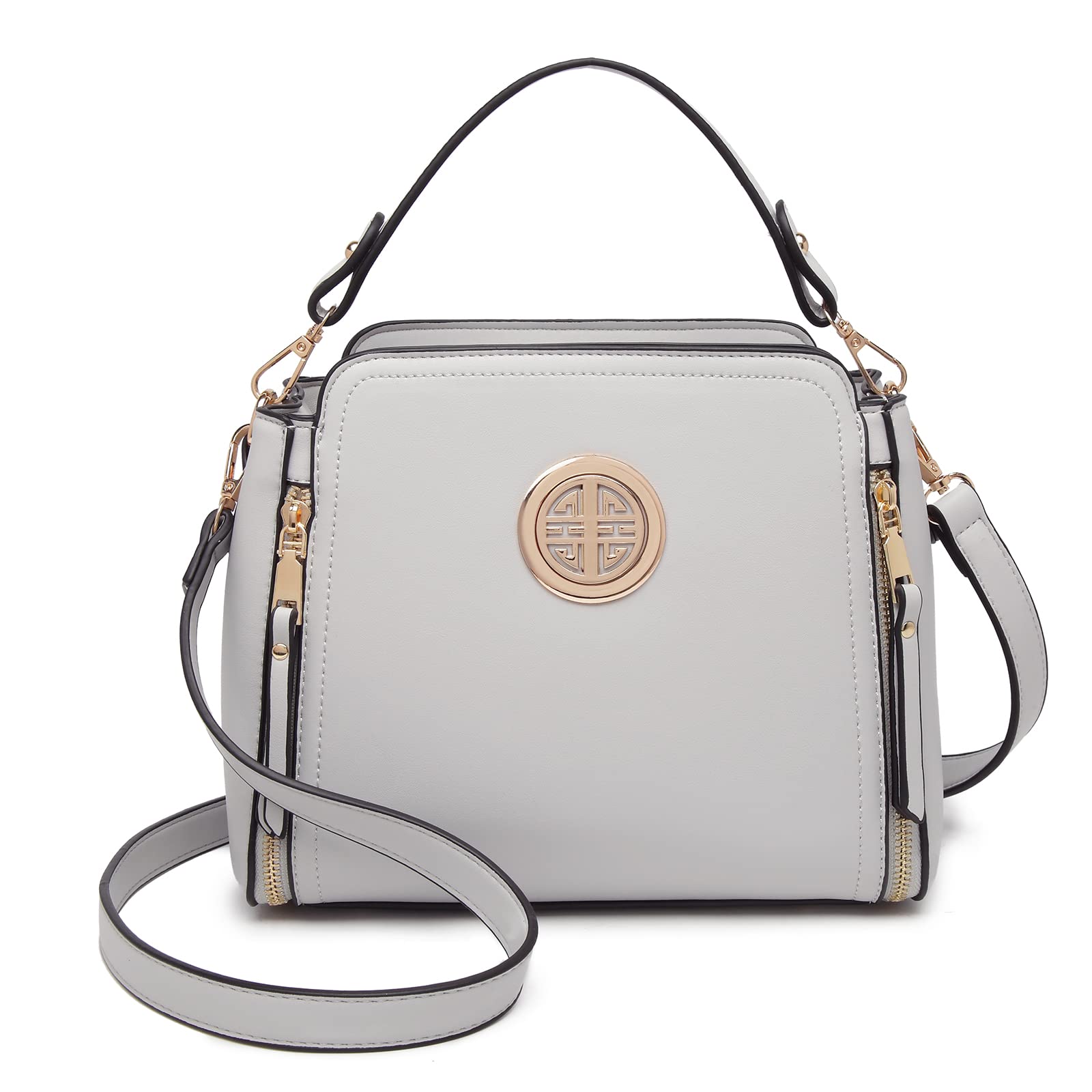 Miss Lulu Cross Body Bags for Women Shoulder Bag Handbag Girls PU Leather Top Handle Bag