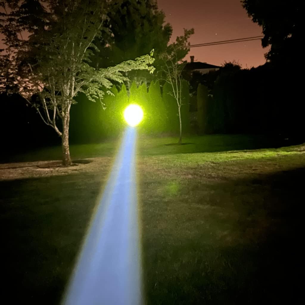 Z-BOLT® Blazer LEP Tactical Weapon Light with Beam Diffuser. Dual Fuel! 18650 Light Body & Tailcap - 1100 Meter Range & 315,000 Candela (FDE)