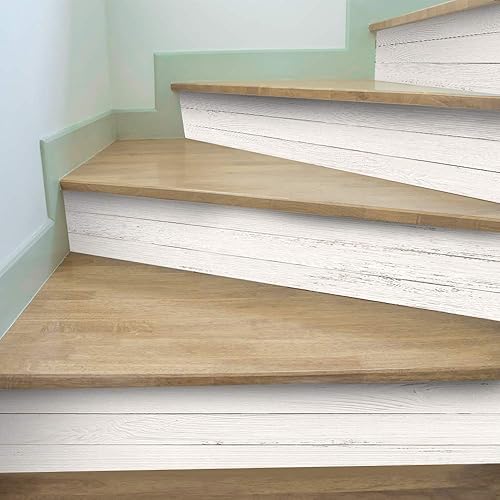 funlife 14 Strips Self Adhesive Stair Stickers, Peel and Stick