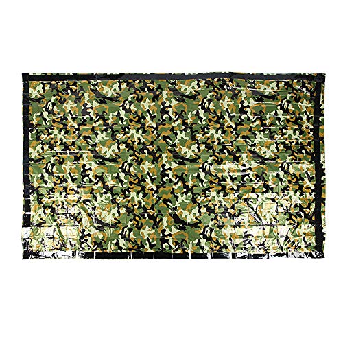 Saco de dormir, Andoer Saco de dormir camuflagem de sobrevivência. Cobertor de emergência para camin