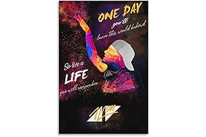 DAXXIN Avicii DJ Canvas Poster Wall Decorative Art Painting