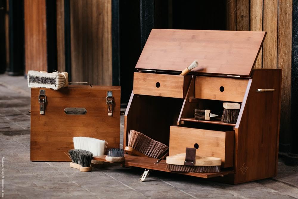 Show Grooming Box - Couleur : marron.