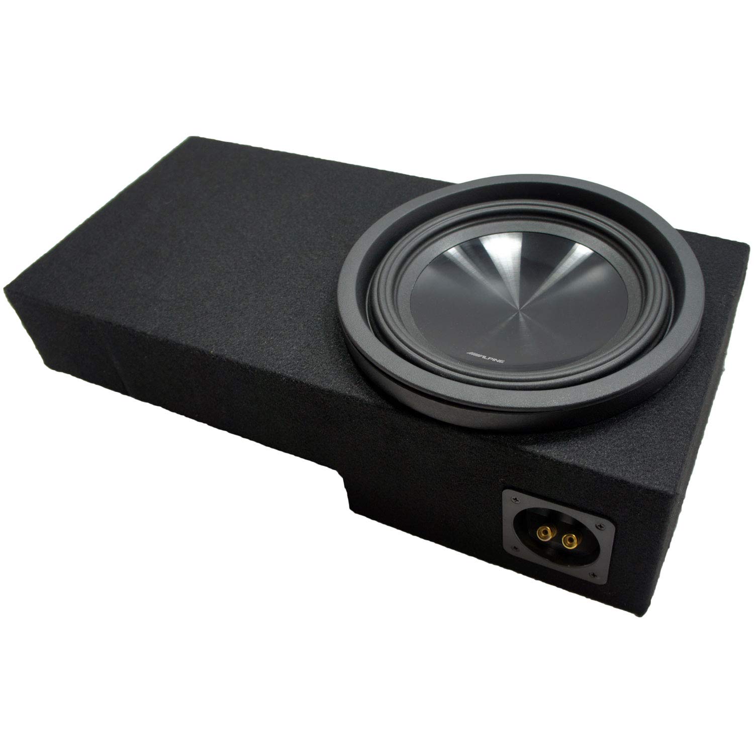 American Sound Connection Compatible with 2001 2002 2003 2004 2005 Ford Explorer Sport Trac SUV Alpine SWT-10S2 Car Audio Subwoofer Single 10