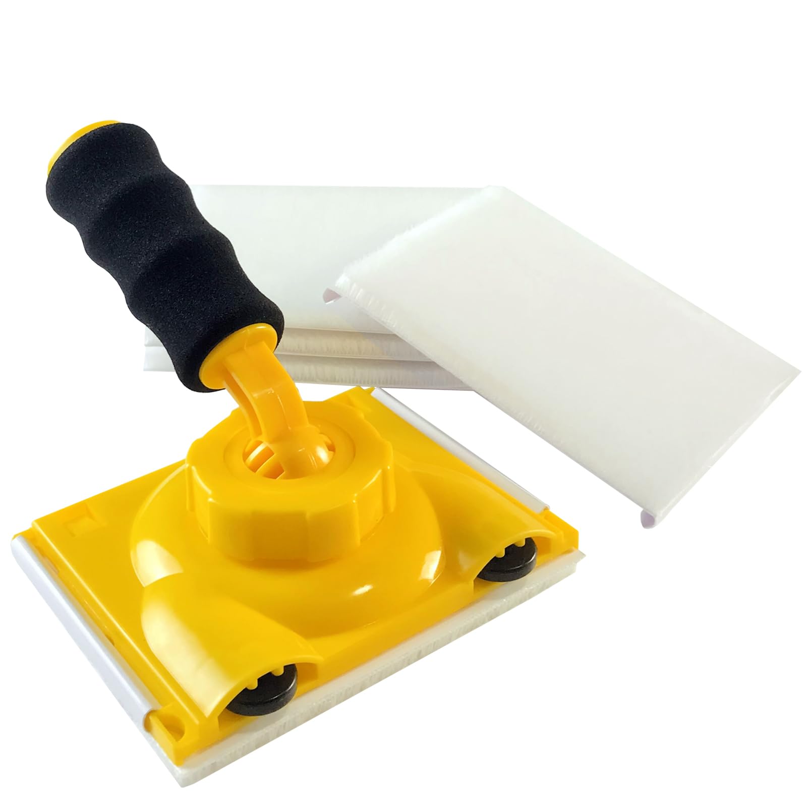 BANCOO RSL43 Professional Paint Edge Trimmer with 4 Replaceable Pads | Paint Edger | Refillable Paint Pad Applicator | Corner Wall & Ceiling Interior Painting Edging Tool