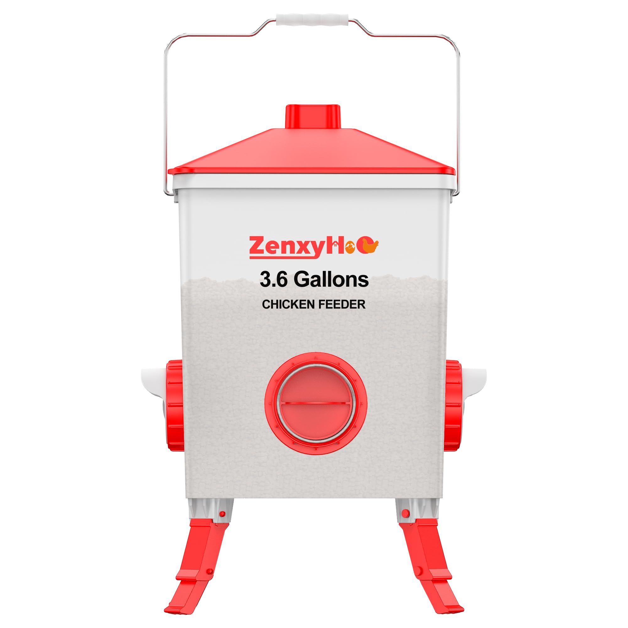 ZenxyHoC 3.6 Gal Chicken Feeder