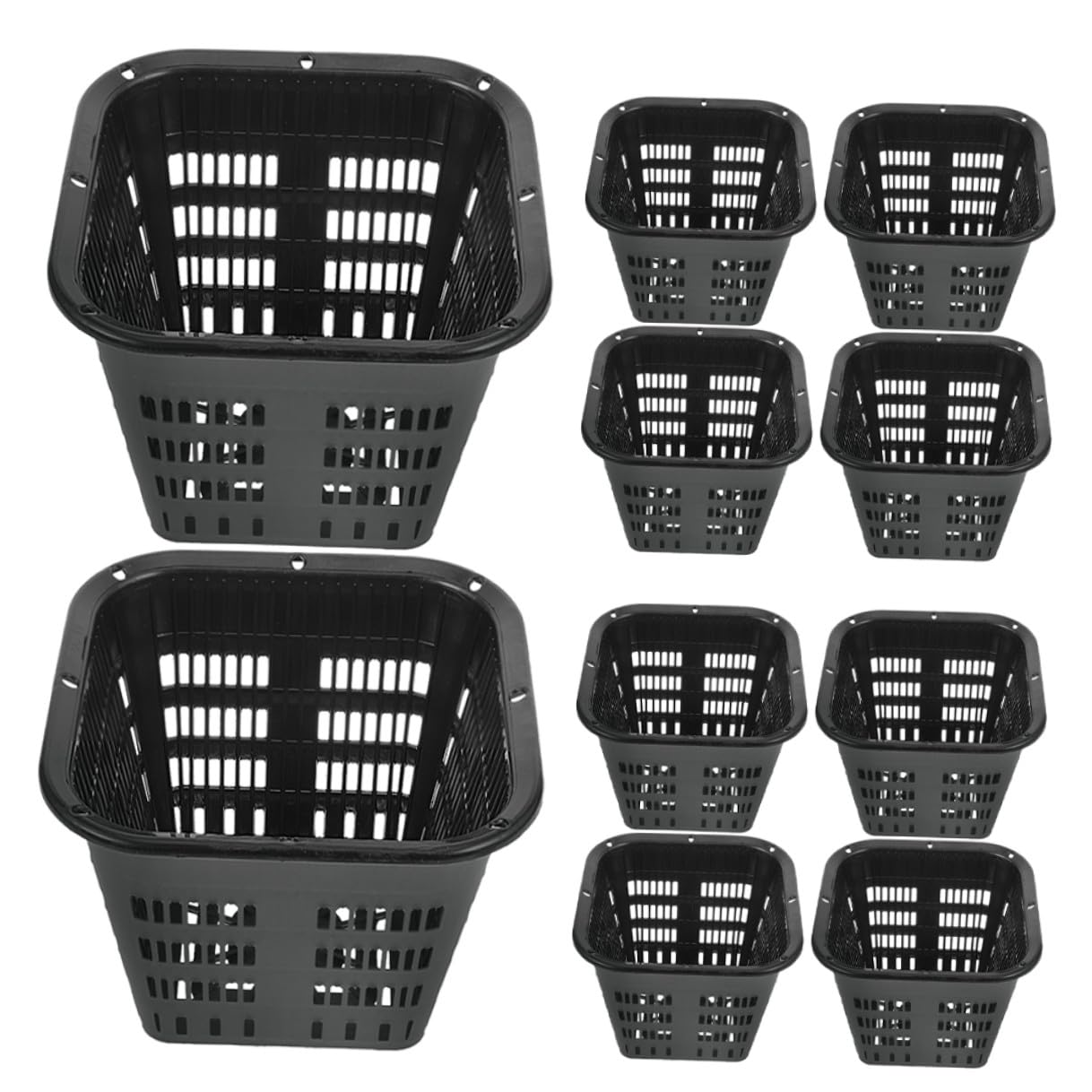 Pots hydroponiques avec maille fendue SHINEOFI pour le contrôle optimal des racines