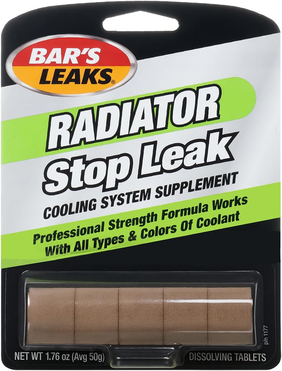 Bar's Leaks 1177 Radiator Stop Leak Tablets, 1.76oz