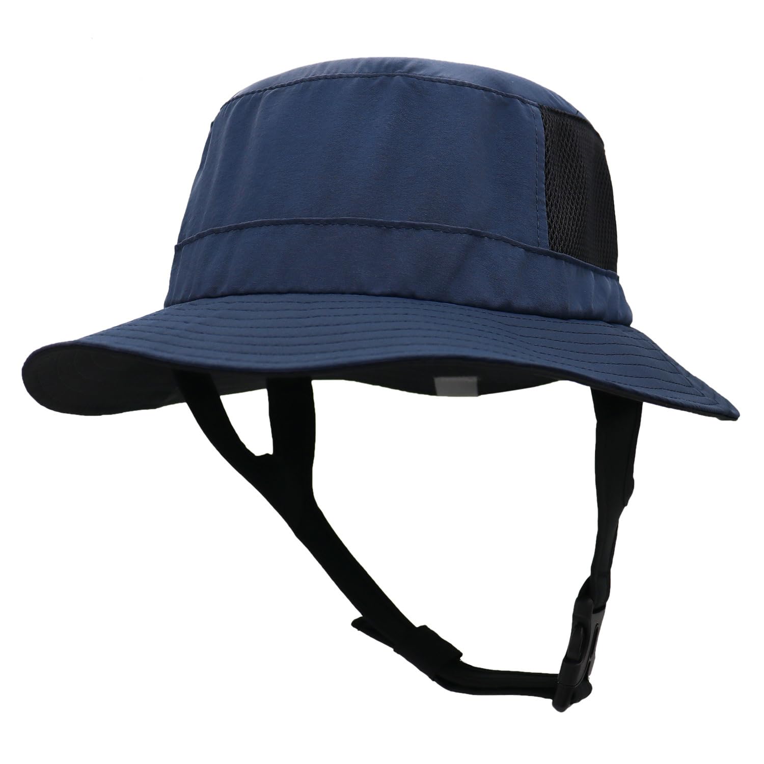 Qiantull Sombrero unisex de ala boonie, sombrero de surf, sombrero de sol, protección UV UPF50+, ajustable, plegable, sombrero de safari, sombrero de pescador, sombrero de pescador, sombrero de pesca