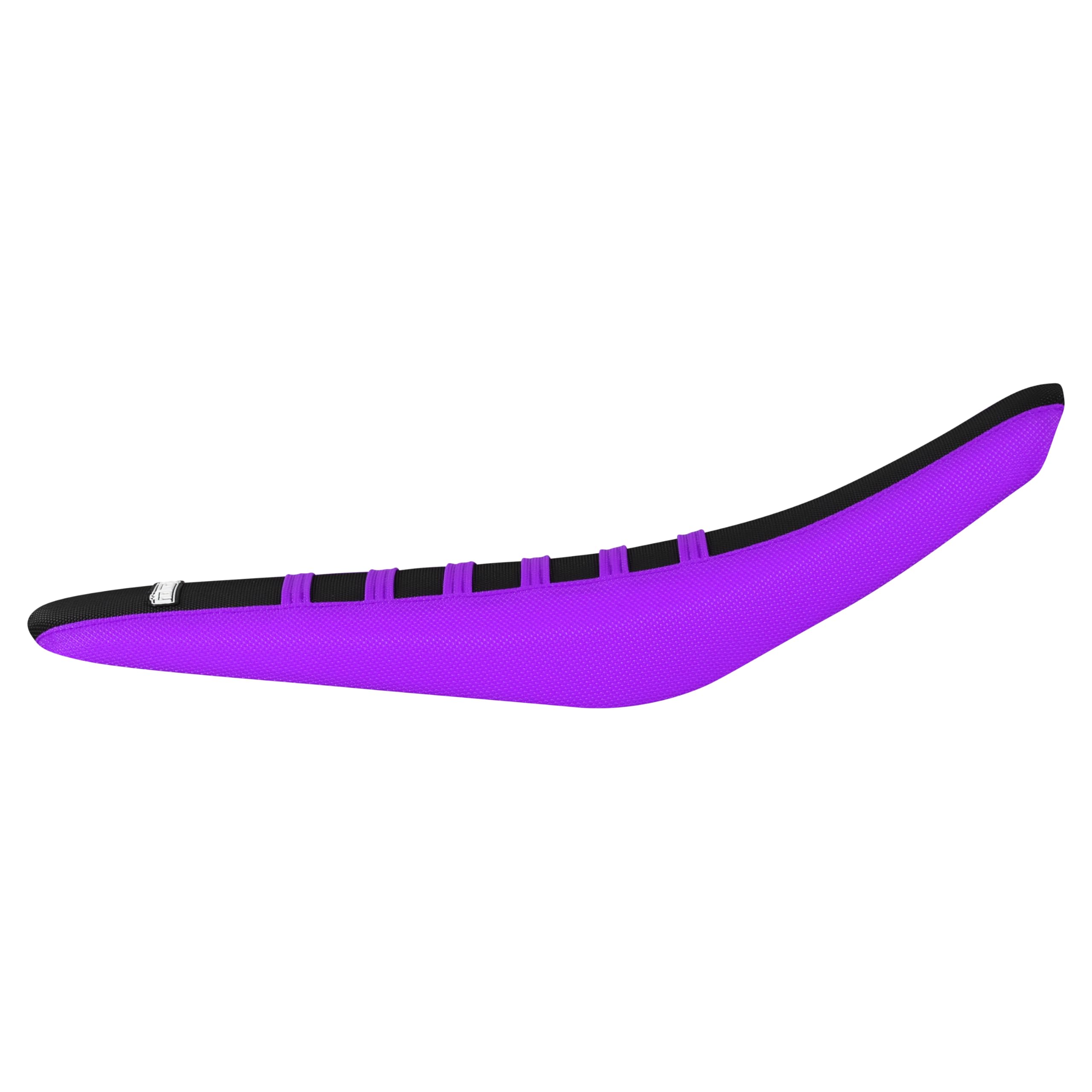 Enjoy Mfg Seat Cover - Compatible Fit for Talaria XXX E-Bike Electric Motorcycle #407 (Black TOP/Color Sides and Ribs) (Purple Sides/Black TOP/Purple Ribs)