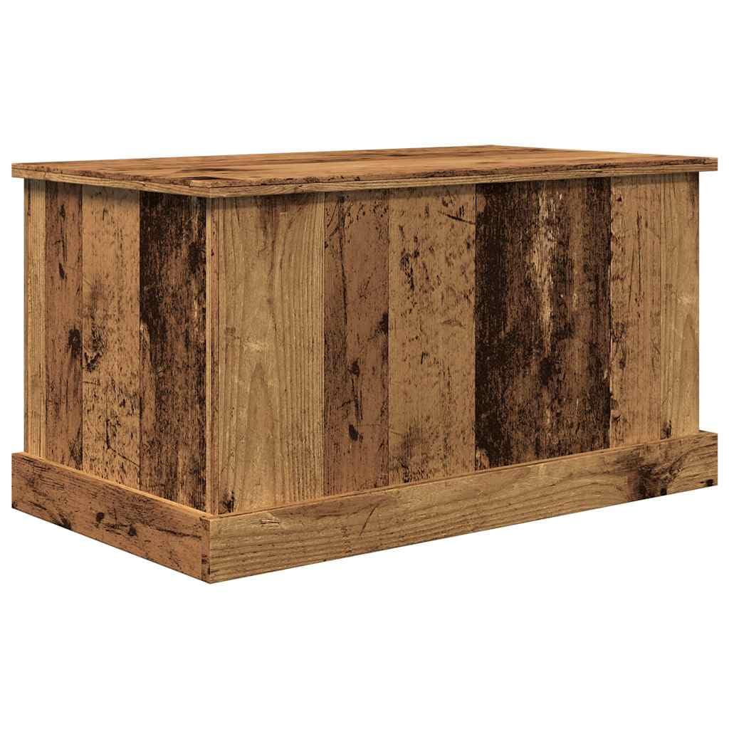 vidaXL Storage Box, Storage Chest for Hallway Living Room, Blanket Box for Clothes, Toy Box, Trunk, Modern Style, Old Wood Engineered Wood