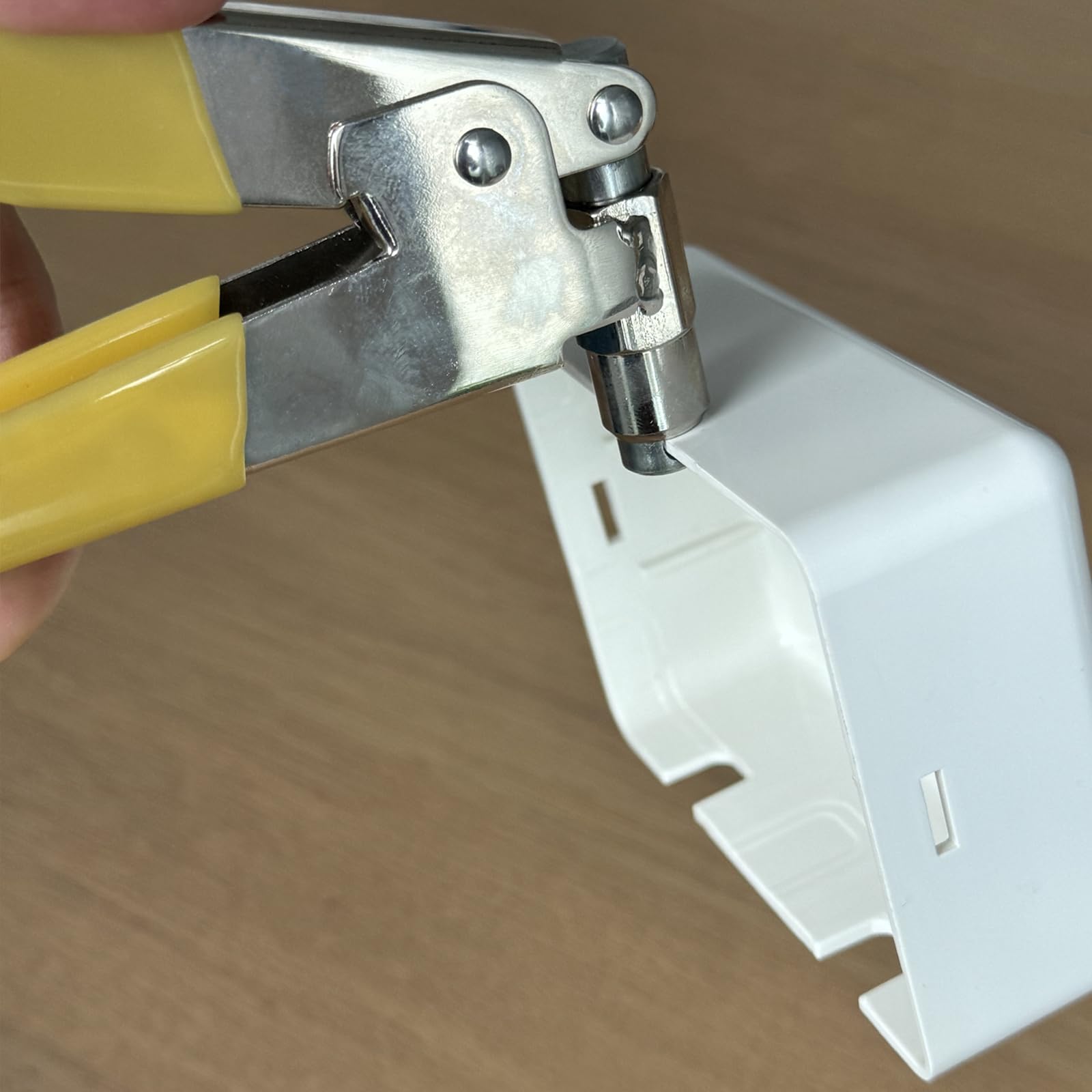 Alicates de nicho, alicates de corte lateral, herramienta de perforación eléctrica para caja de derivación eléctrica, cortador lateral resistente, perforado de 10,5 mm
