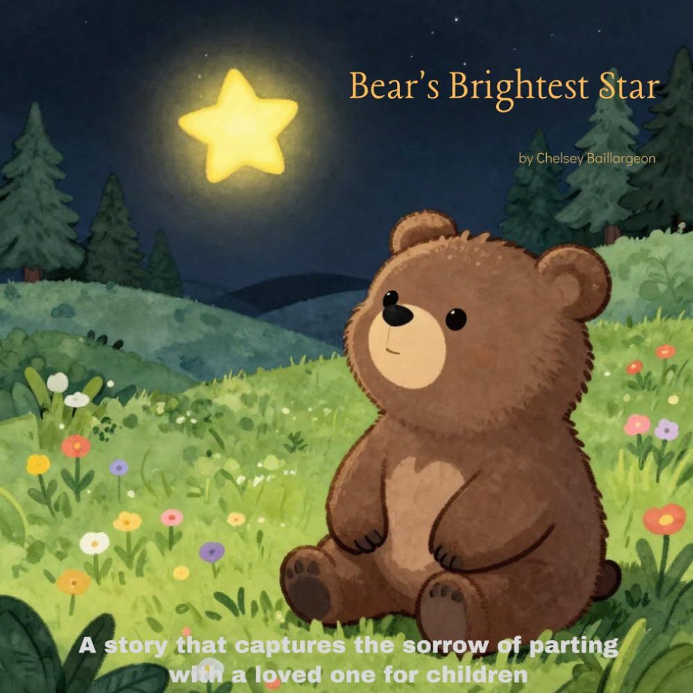 Bears Brightest Star: A book about loss of a loved one