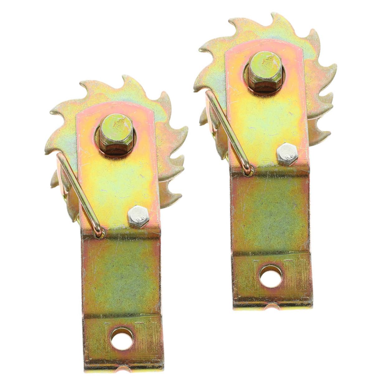 SOLUSTRE 2pcs Wire Tensioner Tool Ratcheting Cable Tightener for Fence Heavy Duty Wire Rope Holder