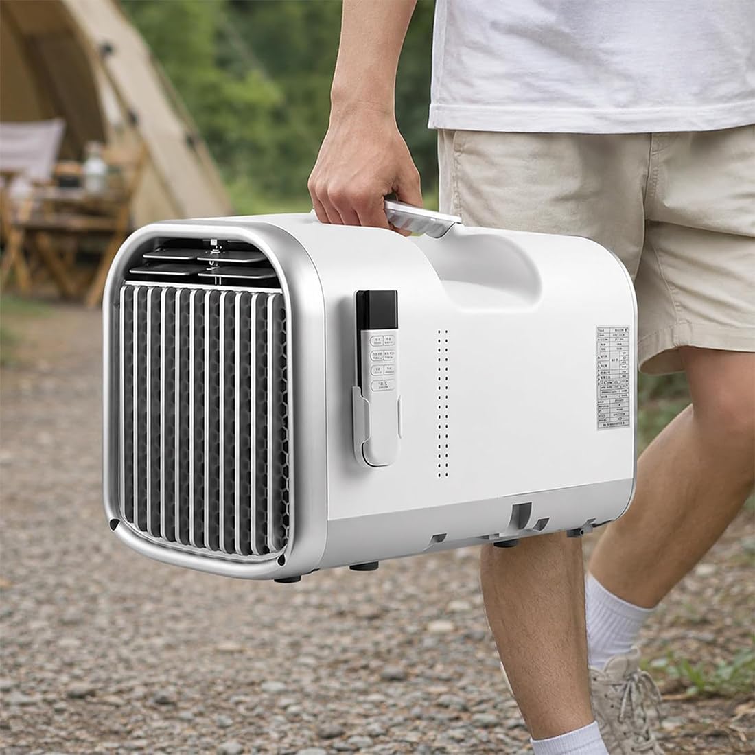 QianCruxtacy 4400/5100 BTU Portable Camping Air Conditioner T1