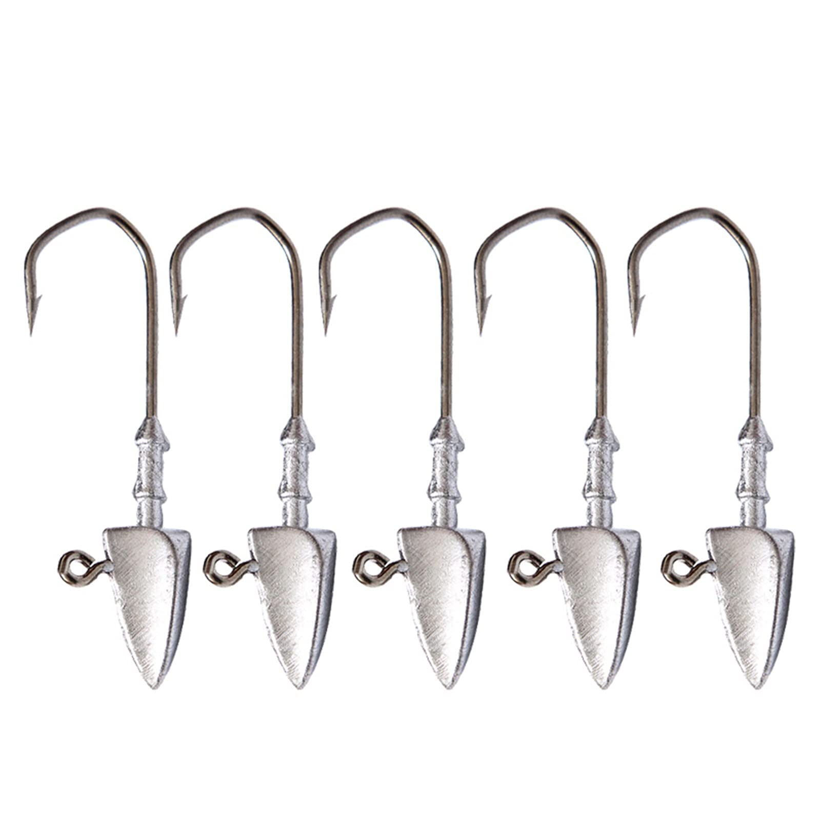 Amo da pesca 20 pezzi in acciaio ad alta carbonio in acciaio marino barca pesca triangolo testa ganci da pesca jig gancio gancio gancio barretta specifiche 3.5G / 5G / 7G / 10G / 14G / 20G / 20G Ami d