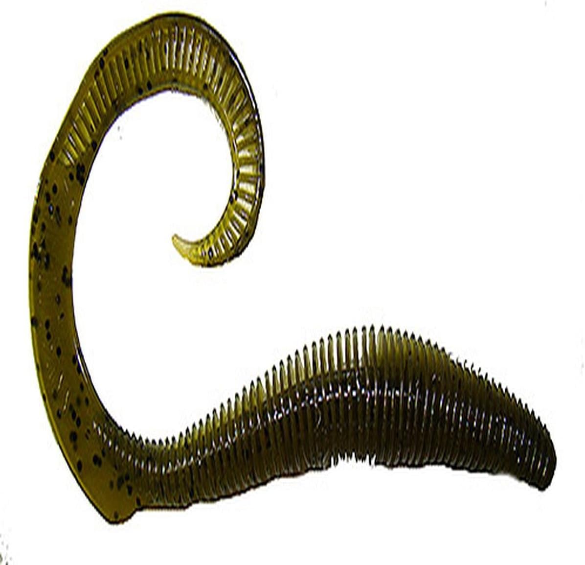 Grande Bass Trophy Hunter 8" Mega Rattlesnake Grn Pmpkin Fishing Products