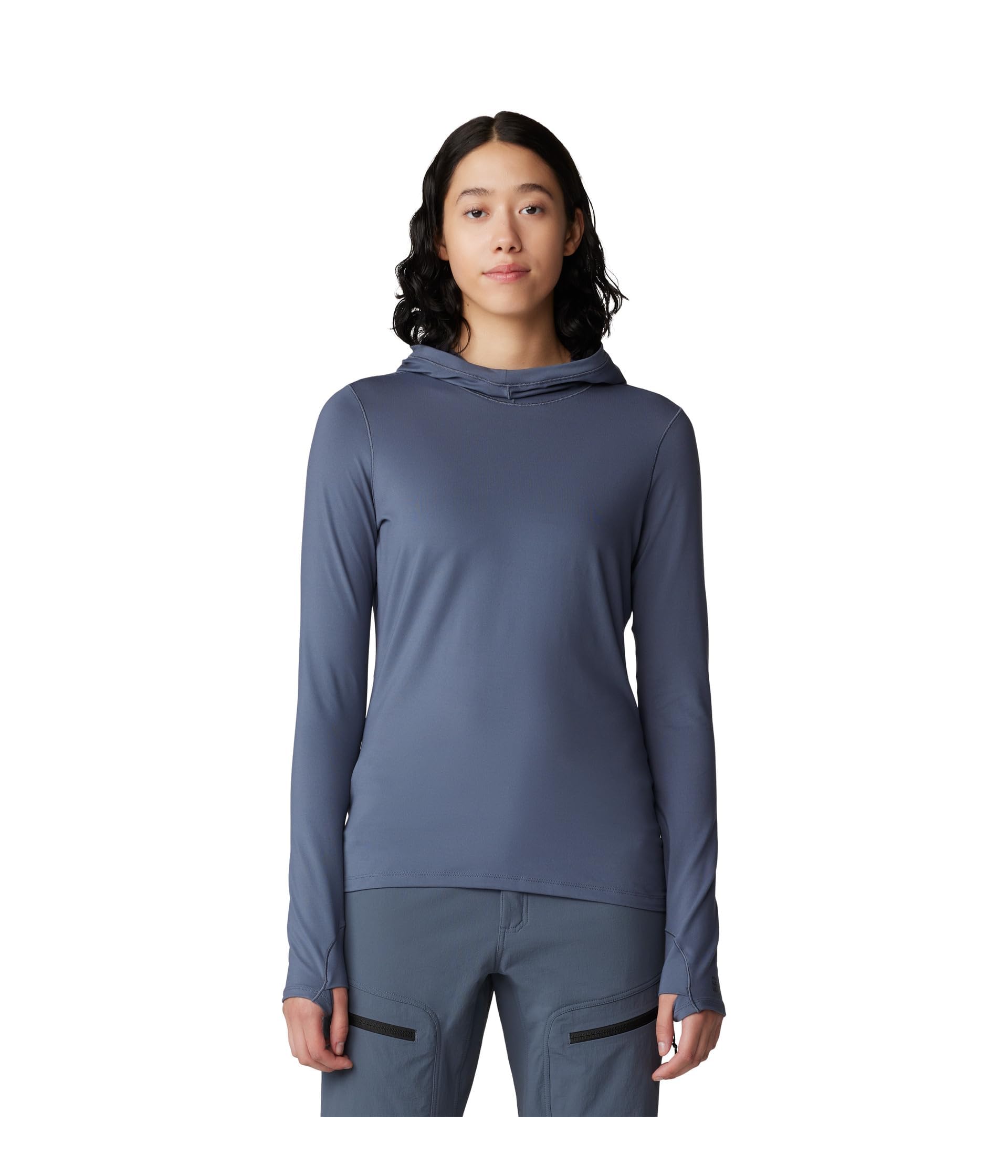 Mountain Hardwear Women's Butter Hoody, Blue Slate