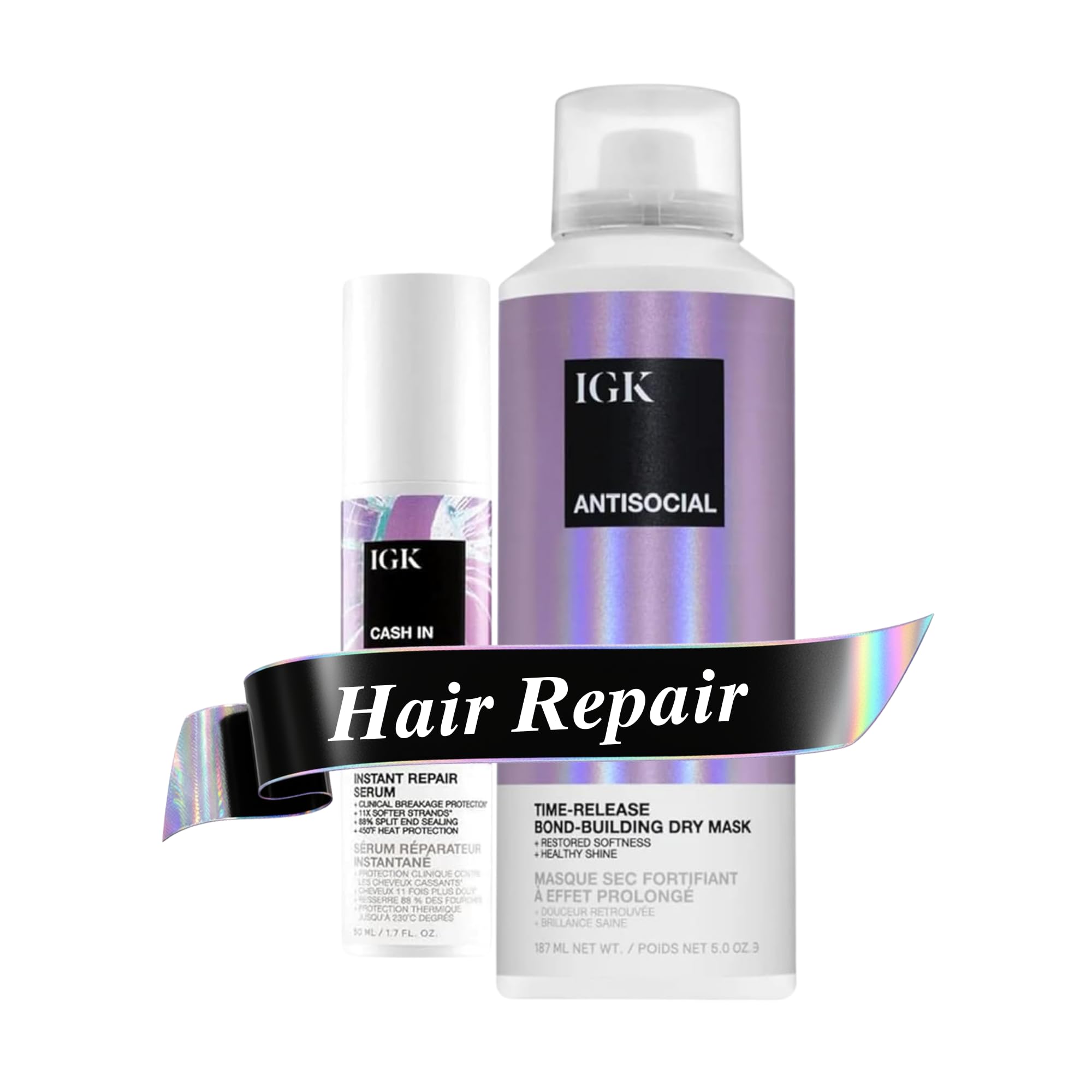 IGK Hair Care Treatment for Smooth, Manageable Hair