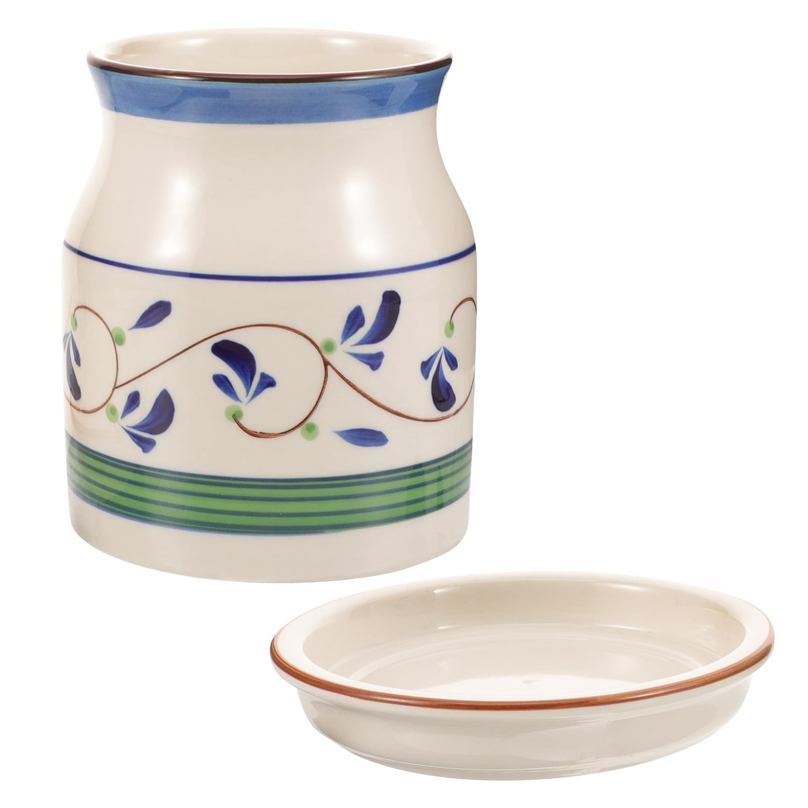 Porta Posate in Ceramica per Tavola, Scolapiatti per Bacchette