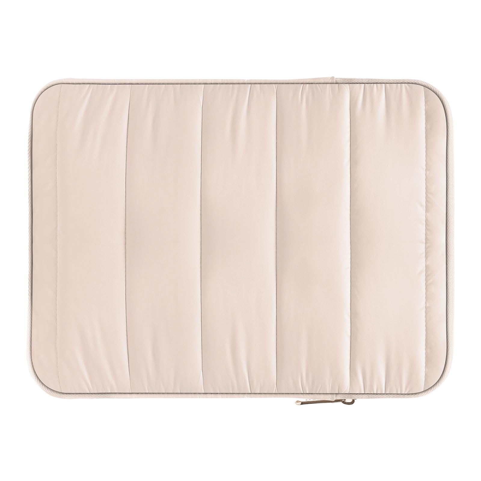 MoKo9-11 Inch Tablet Sleeve Case, Portable Puffy iPad Bag Fit with New 11-inch iPad Pro M4/iPad Air M2 2024, iPad Air 5/4th 10.9, iPad 10th 10.9, iPad 9/8th 10.2, Tab S8/S9 11", Sand