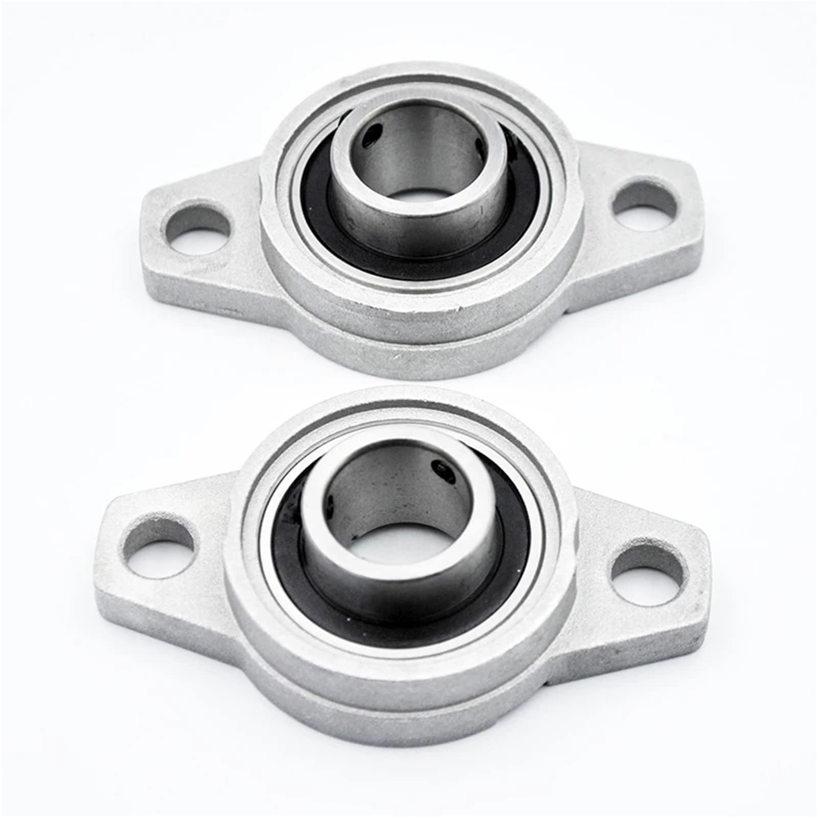 Cojinete KFL004 de 20 mm, de aleación de zinc, con cojinetes de bloque de almohada y diámetro interior de 20 mm, mini rodamientos pequeños (2 unidades)