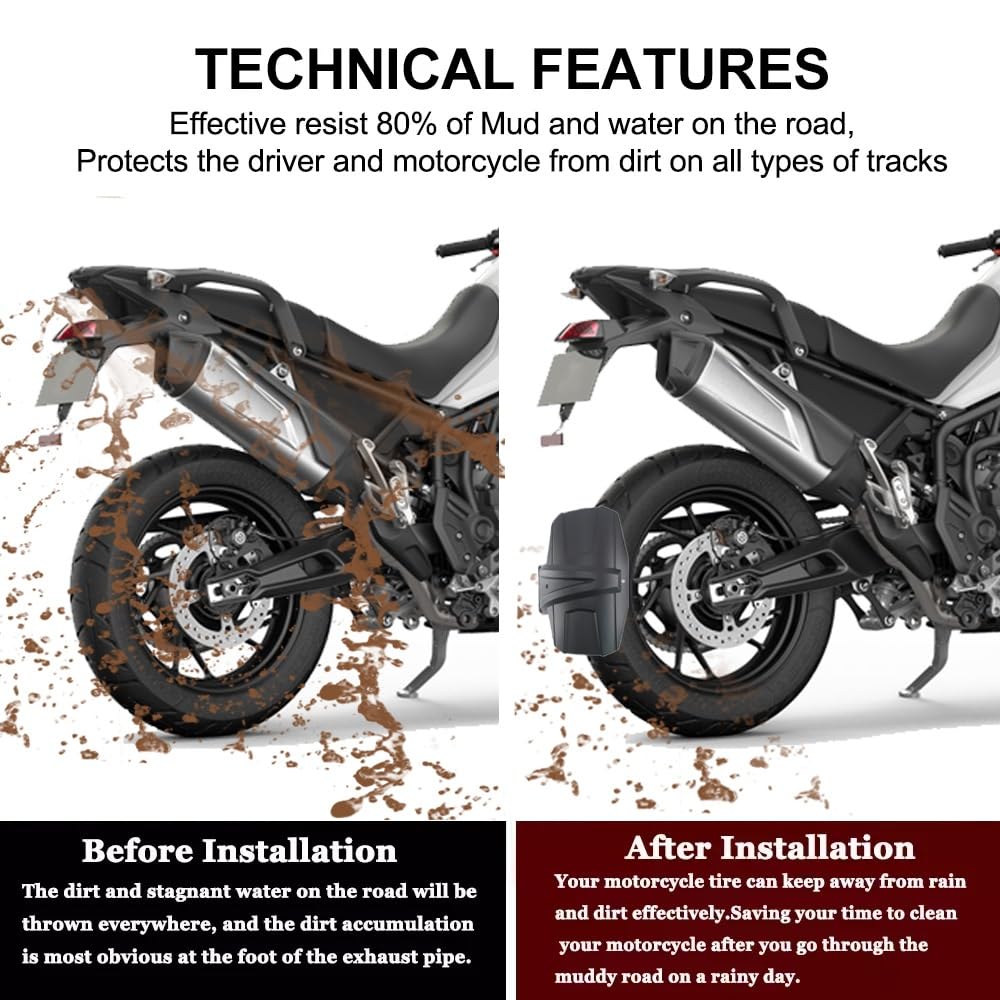 Błotnik motocyklowy Do rajdu Tiger 900 GT Pro