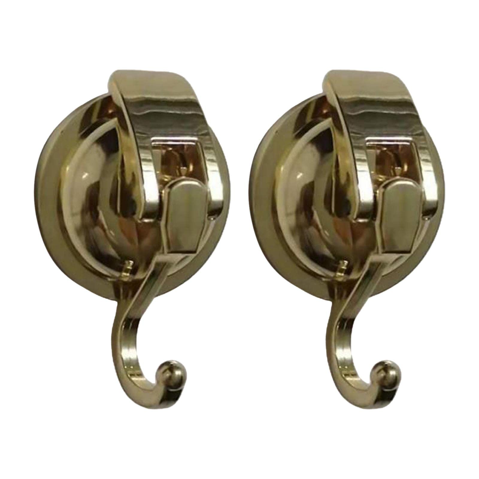 WDWDW Coat Rack with Hooks 2Pcs Vacuum Suction Cup Pounch Free Reusable Durable Bath Robe Holder for Loofah Glass Door
