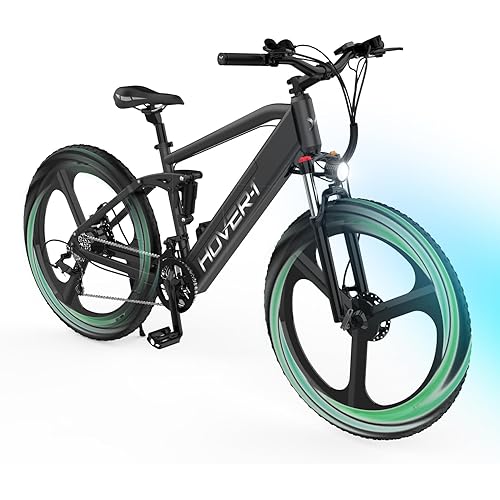 Hover-1 Instinct Electric Bike with 350W Motor, 15 mph Max Speed, 26” Tires, and 40 Miles of Range E-Bike