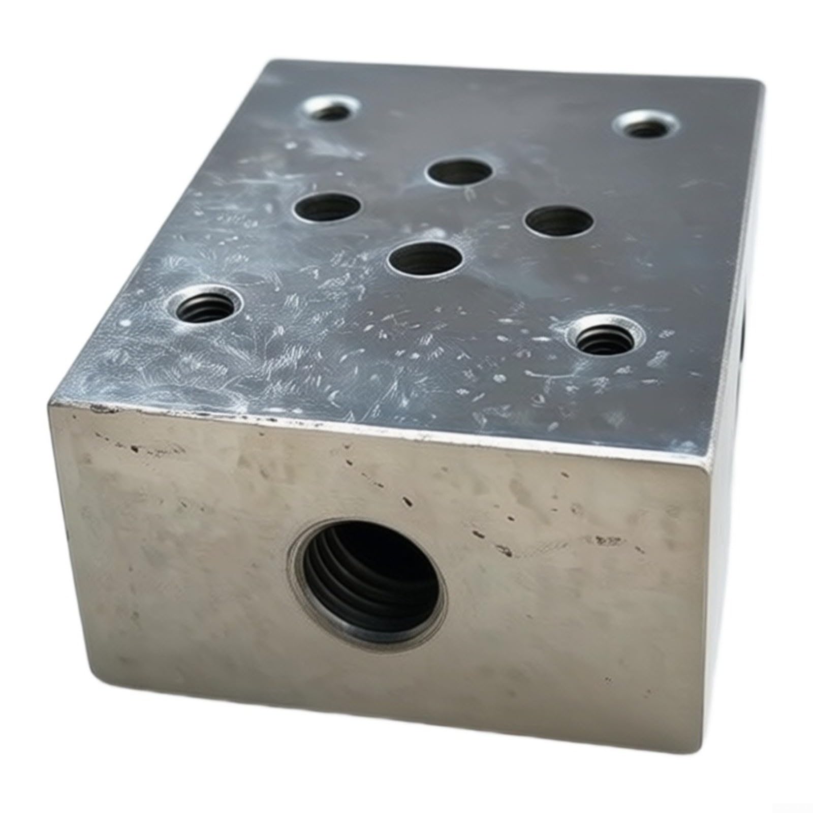 Hydraulikventilblock 4-Wege RC1/4 CNC