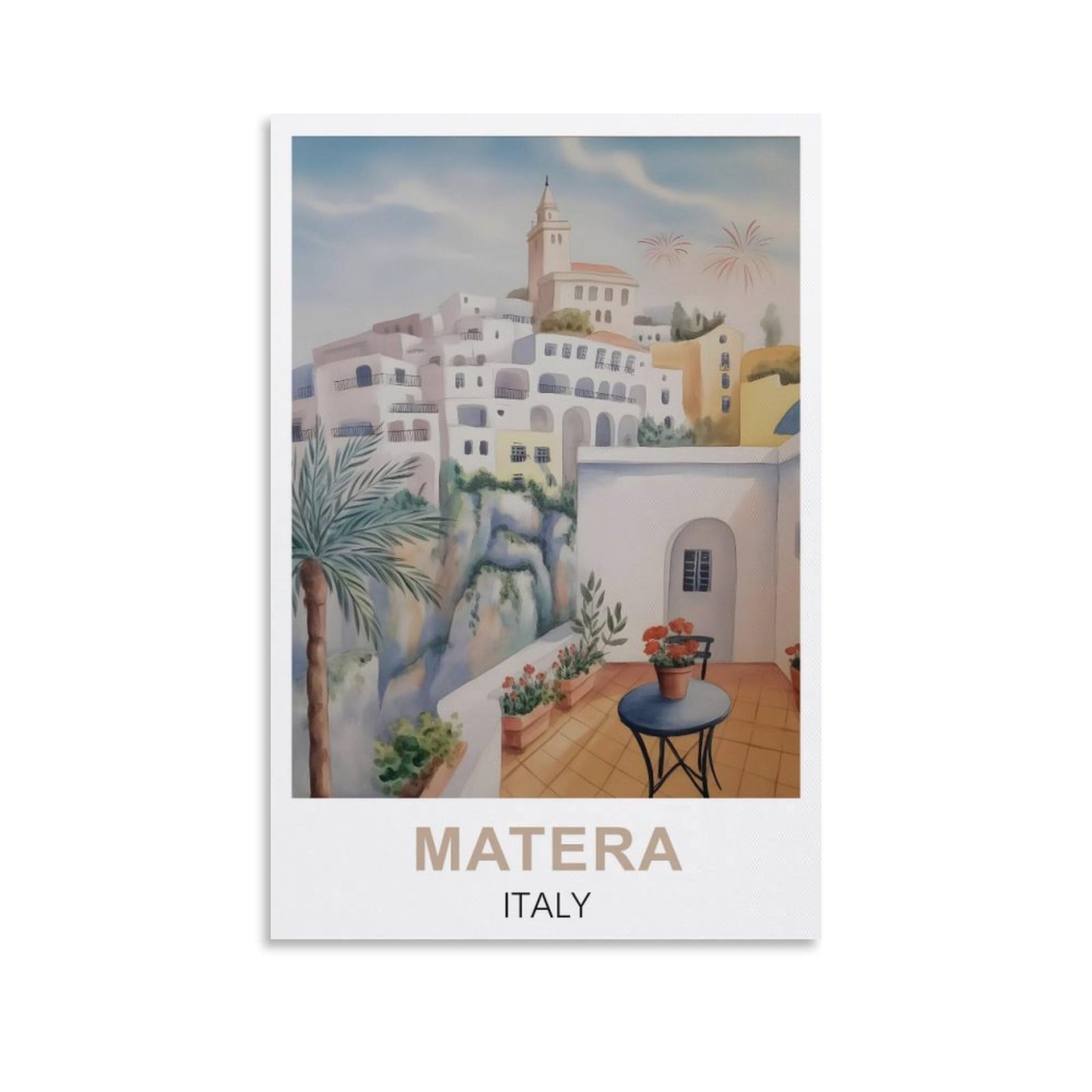 Ezmlfa S432 5D Diamond Art Kits For Beginner,Matera Italy Crystal Rhinestone Embroidery Craft Kits For Home Wall Decor Gifts, 40X50cm