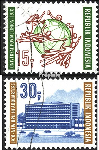 Prophila Collection Indonesia 670-671 (Completa Edizione) 1970 Berner Administration Building (Francobolli per i Collezionisti)