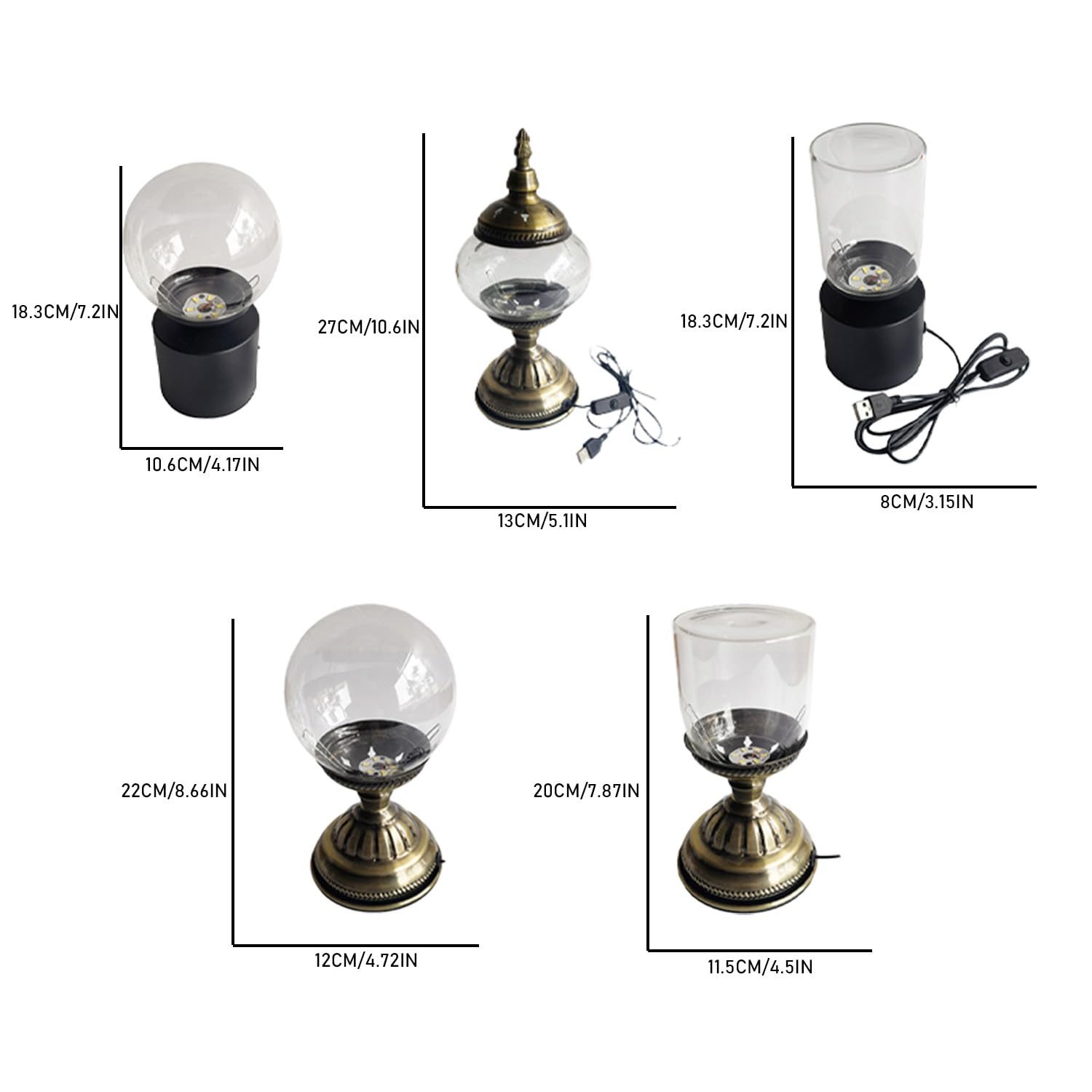 Zestaw DIY mozaika lampka nocna przewodowa turecka lampa stołowa zasilana przez USB lampki nocne do dekoracji domu kuchni łazienki biura na urodziny stół jadalny