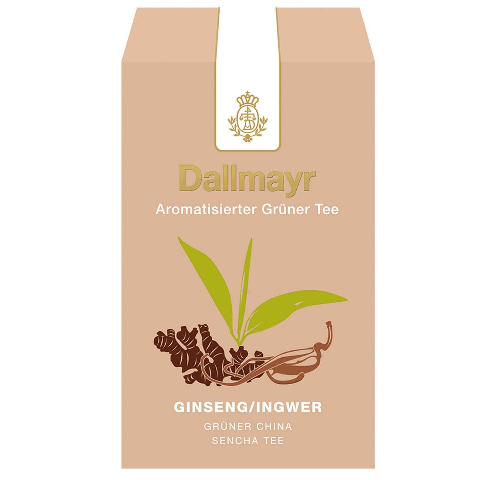 Dallmayr Aromatisierter Grüntee - China Sencha Ginseng - Ingwer, 8er Pack (8 x 100 g )