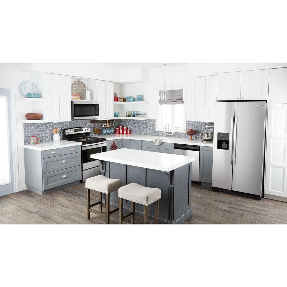 Amana ASI2575GRS 25 Cu. Ft. Stainless Steel Side-by-Side Refrigerator on Fridge.com