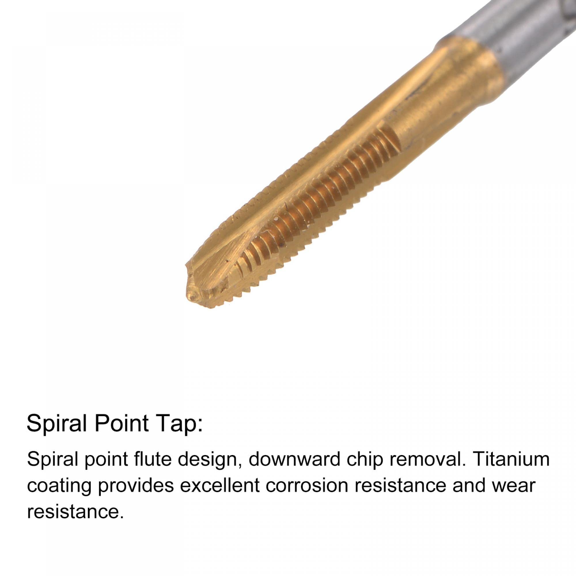 Maschio Per Filettatura M2.5 X 0.45 In Acciaio HSS - 2 Pezzi Per Fori Ciechi E Materiali Appiccicosi - Foto 6