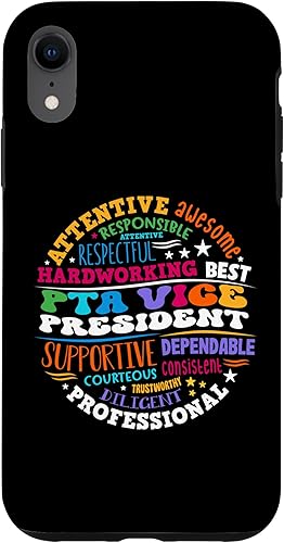 iPhone XR Parents Teacher Association Team PTA Vice President Case