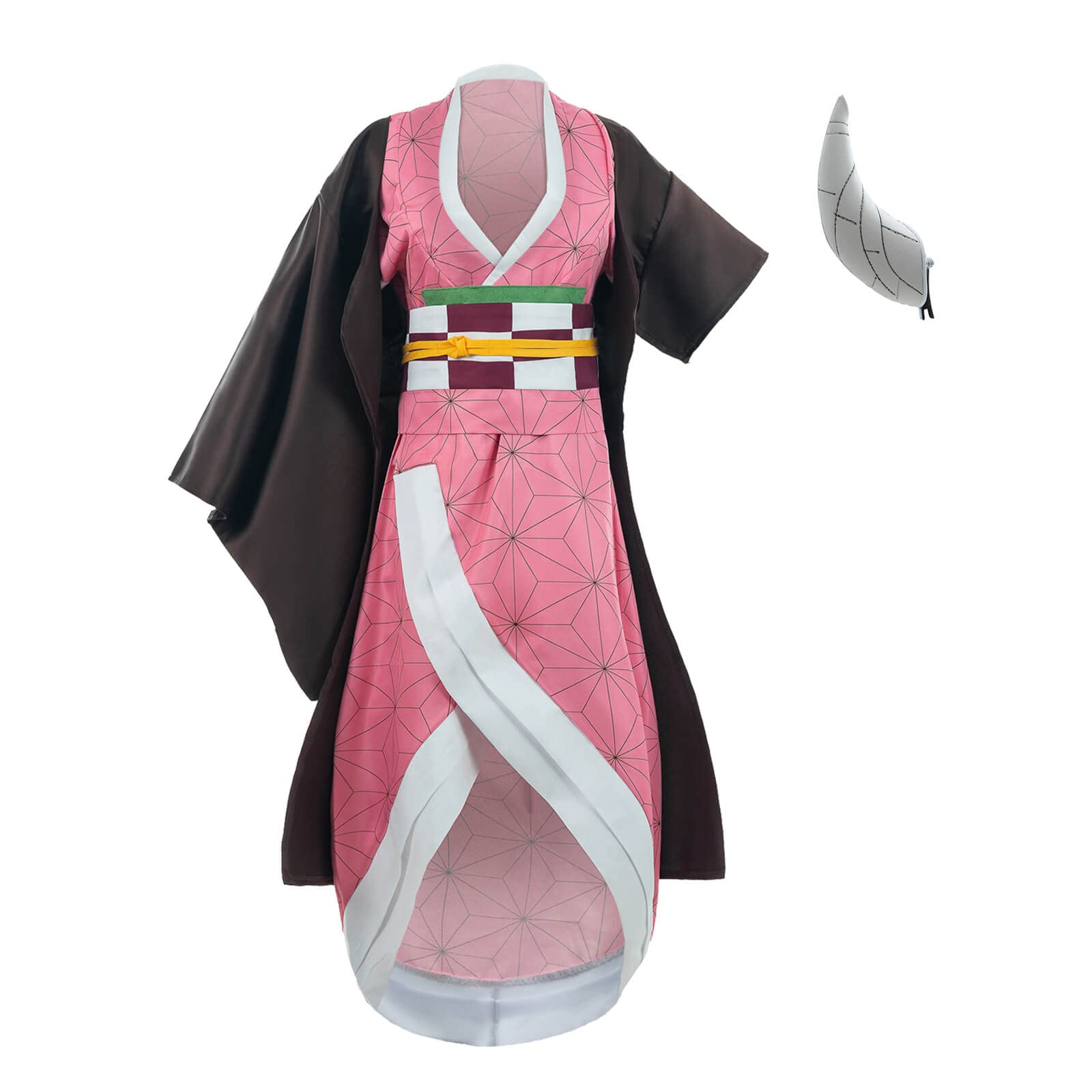 NuoqiZentisu Tanjiro Cosplay Adult Giyuu Tomioka Outfit Shinobu Anime Halloween Costume