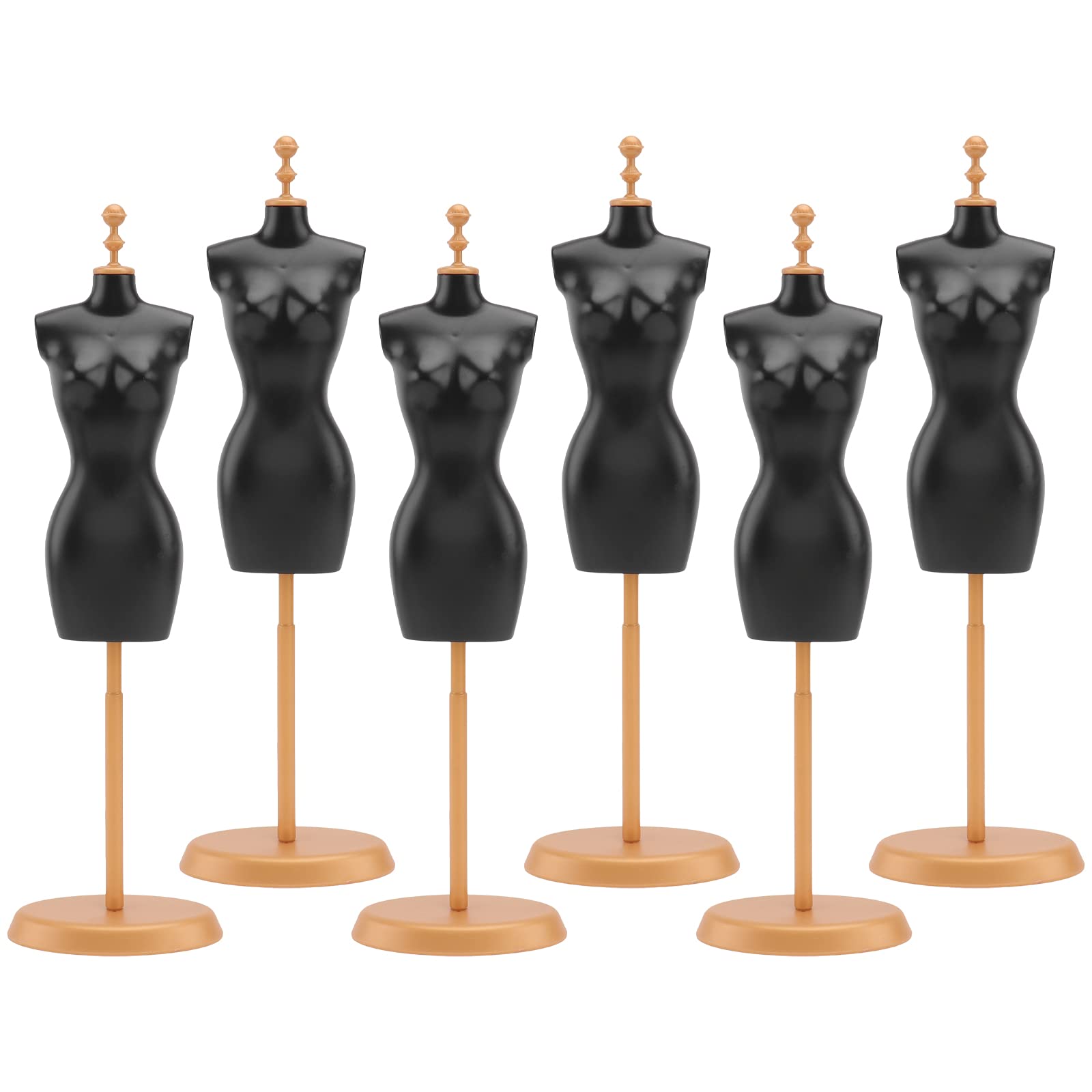 6Pcs Doll Dress Form Doll Model Stand Clothing Mannequin Stand Display Rack (B09BHTD7BF) Amazon Price History, Amazon Price Tracker