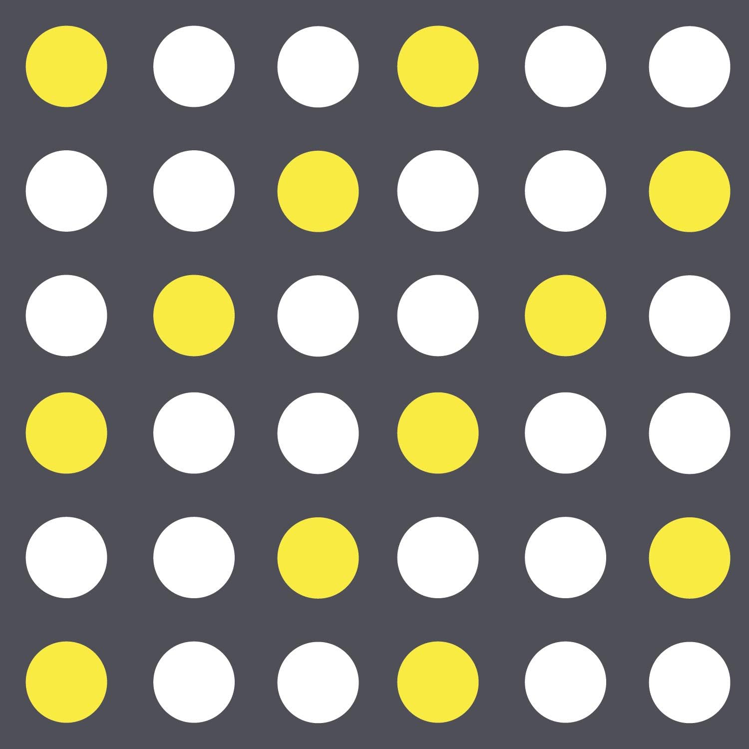Spot Wall Stickers, White and Yellow - Image 3