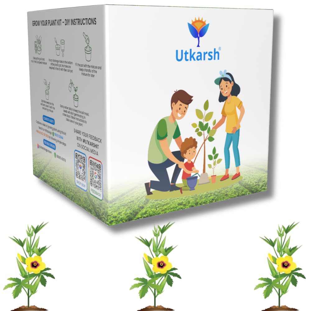 Utkarsh Cherry Tomato Seed Starter DIY Grow Kit for Gifting | Best Eco-Friendly Return Gift Ideas for Kids & Beginners | Easy to Grow it Yourself Gardening Set for Home & Kitchen Garden | Pack of 1-image-10