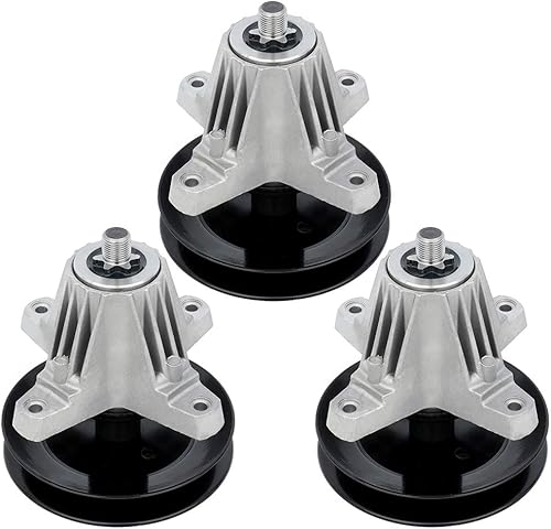 Conjunto de husillo apto para Cub Cadet para MTD para Troy-Bilt 618-06979 918-06979, para Stens 285-706, paquete de 3