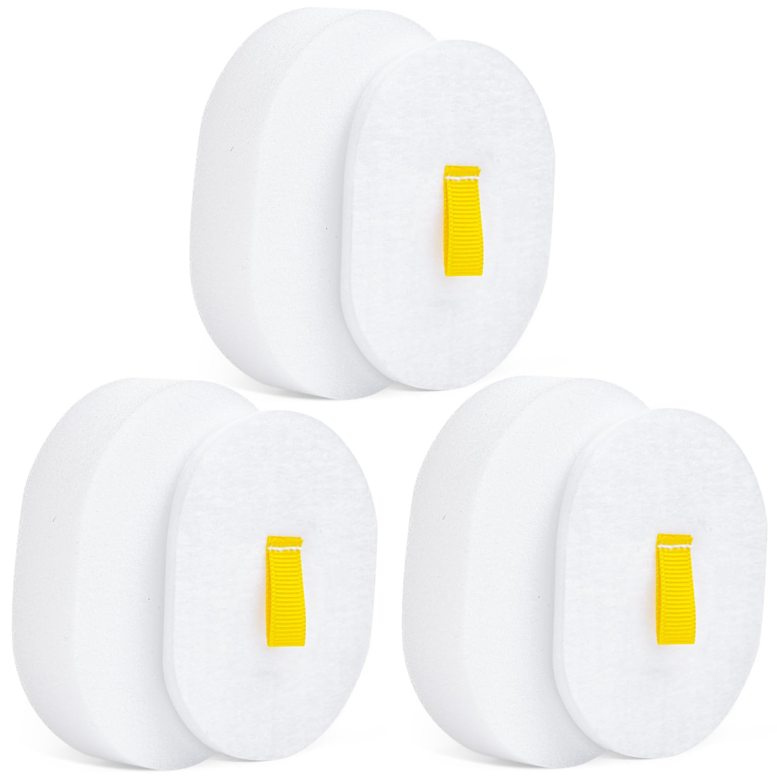 3 Pack IP3251UKT Filters Replacement for Shark Cordless PowerDetect Vacuum