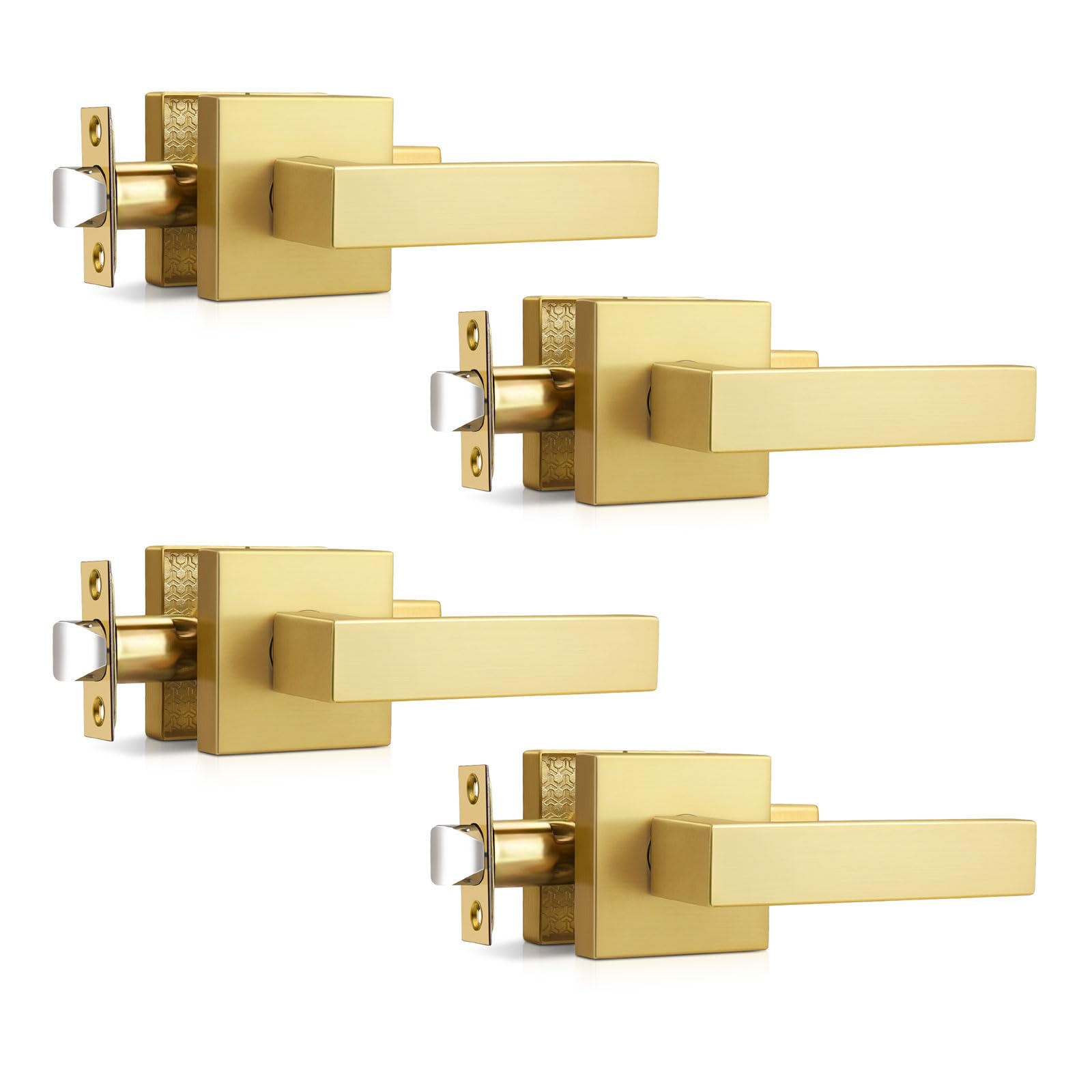 Gold Door Knobs - Privacy & Security -26