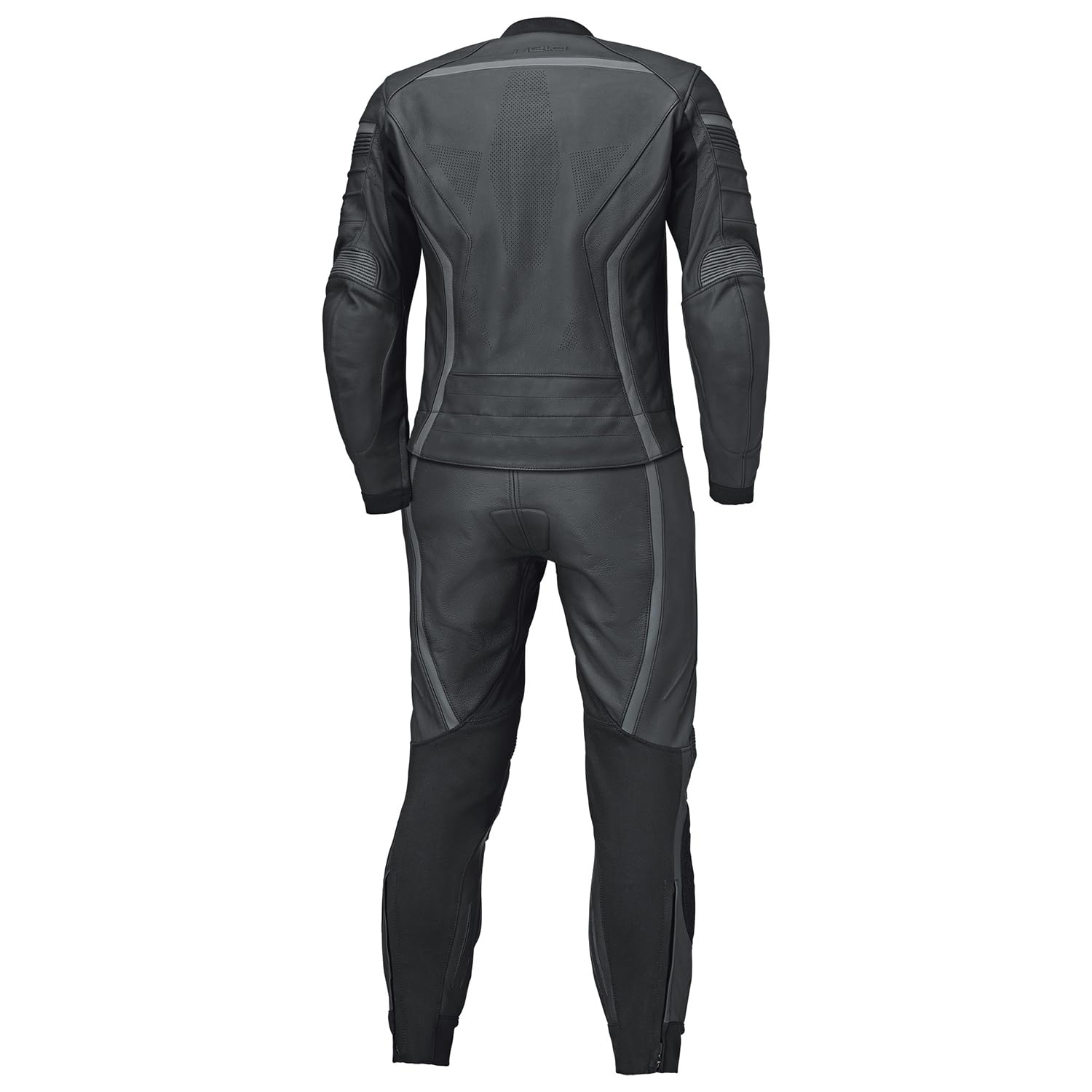 Held Spire 2 - Lederkombi 2 teiler Herren - Soft-Rindsleder - Schutzkleidung AAA - CE zertifiziert EN 17092:2020 - Motorrad Schutzkleidung mit Level 2 D3O Protektoren - Schwarz - Größe 54 | Leder