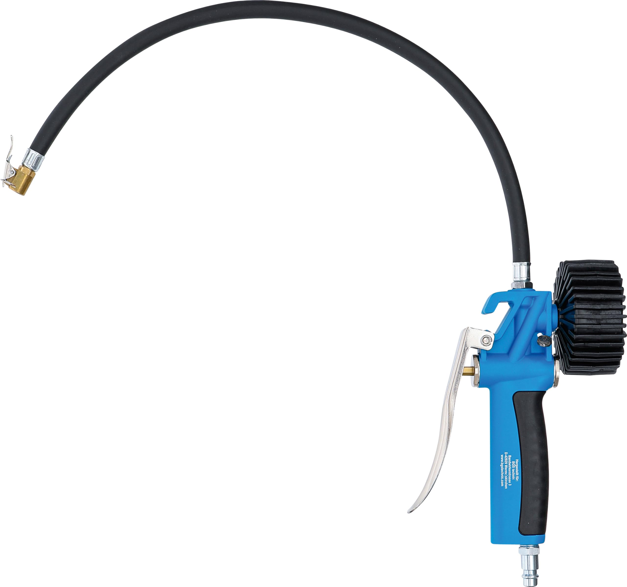 BGS 55410 | Pistola pneumatica per gonfiaggio gomme | calibrata | 0 - 10 bar