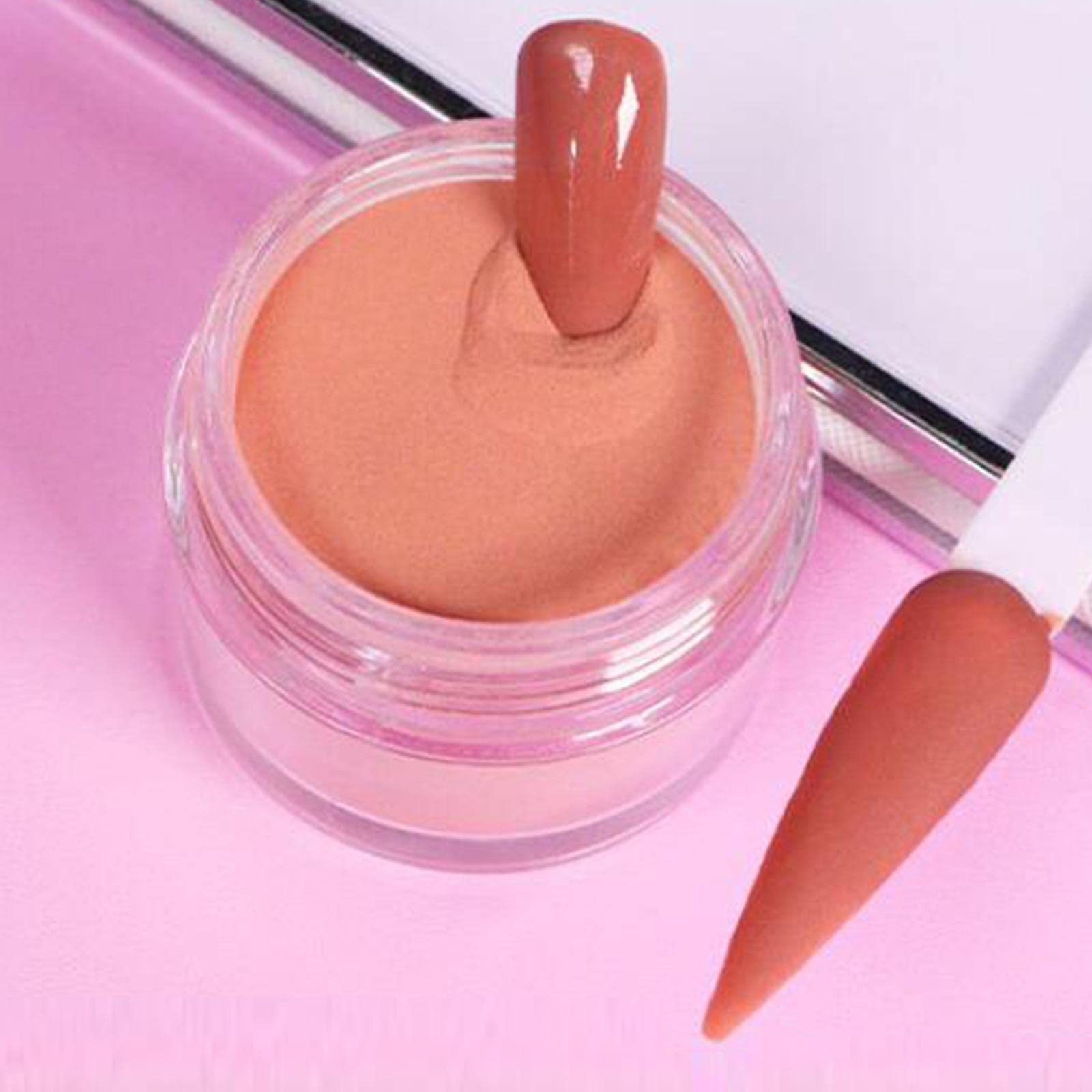 HEAVENGLOW Nail Powder Nail Art Craft 1 oz Tips Decoration for Dip Nail Art Engraving E